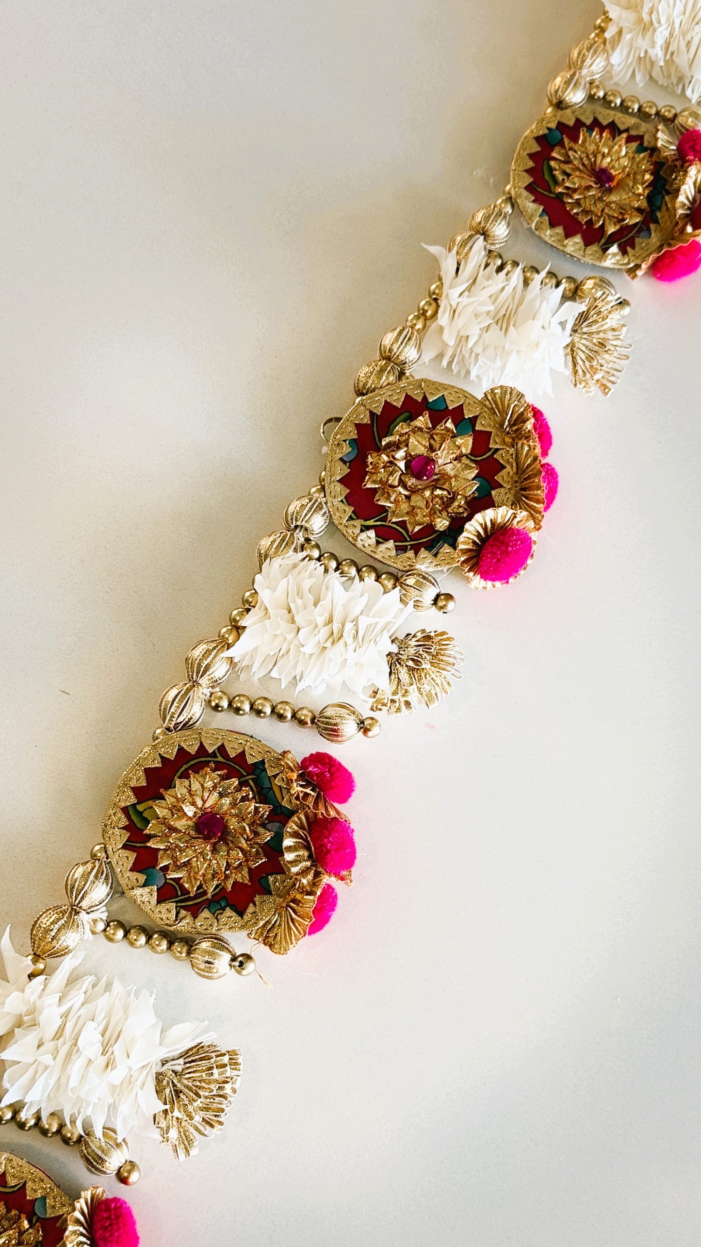 Bandhani Toran-Pink