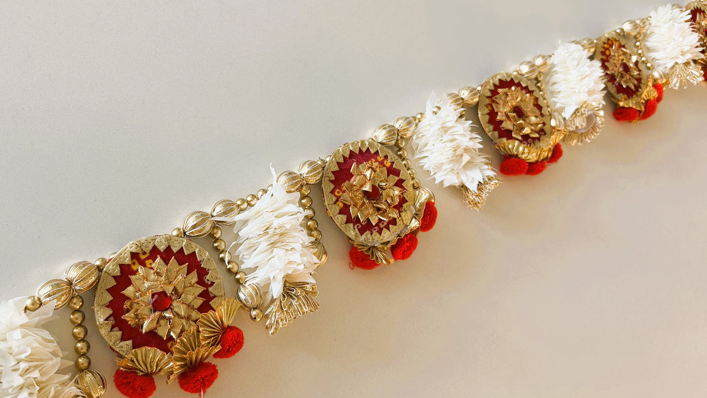 Bandhani Toran-Red