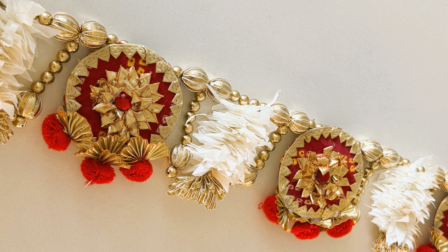 Bandhani Toran-Red