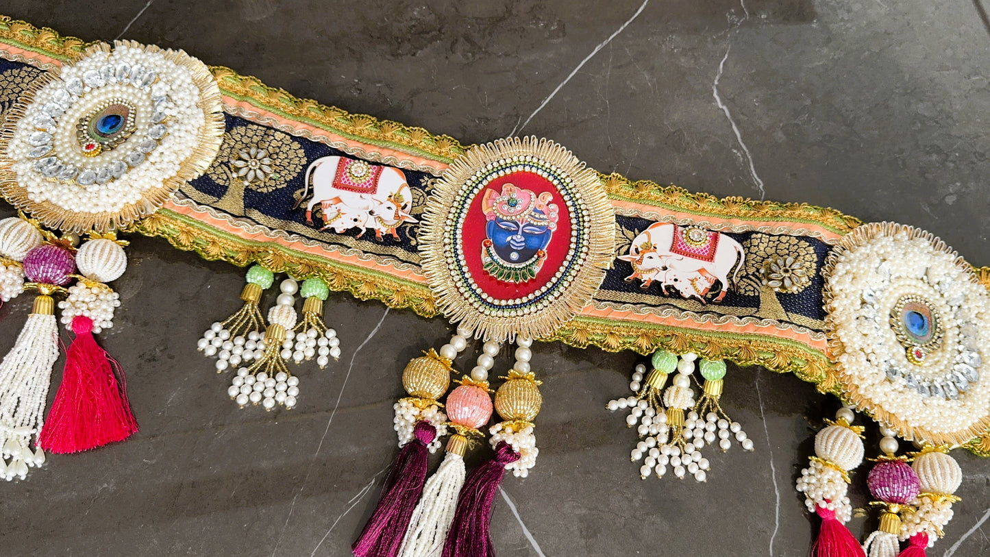 Mega Chakra Toran- ShrinathJi White