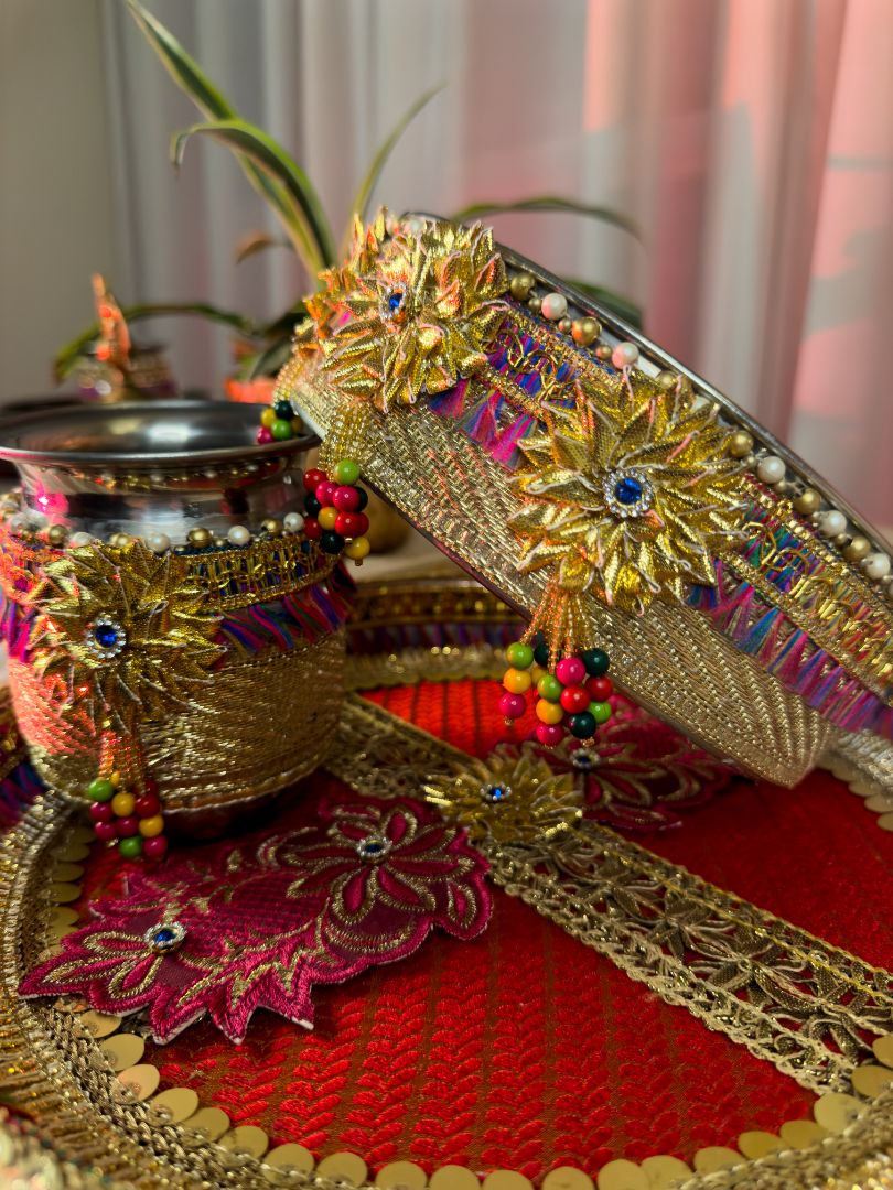 Regal Jewel Karva Chauth Set