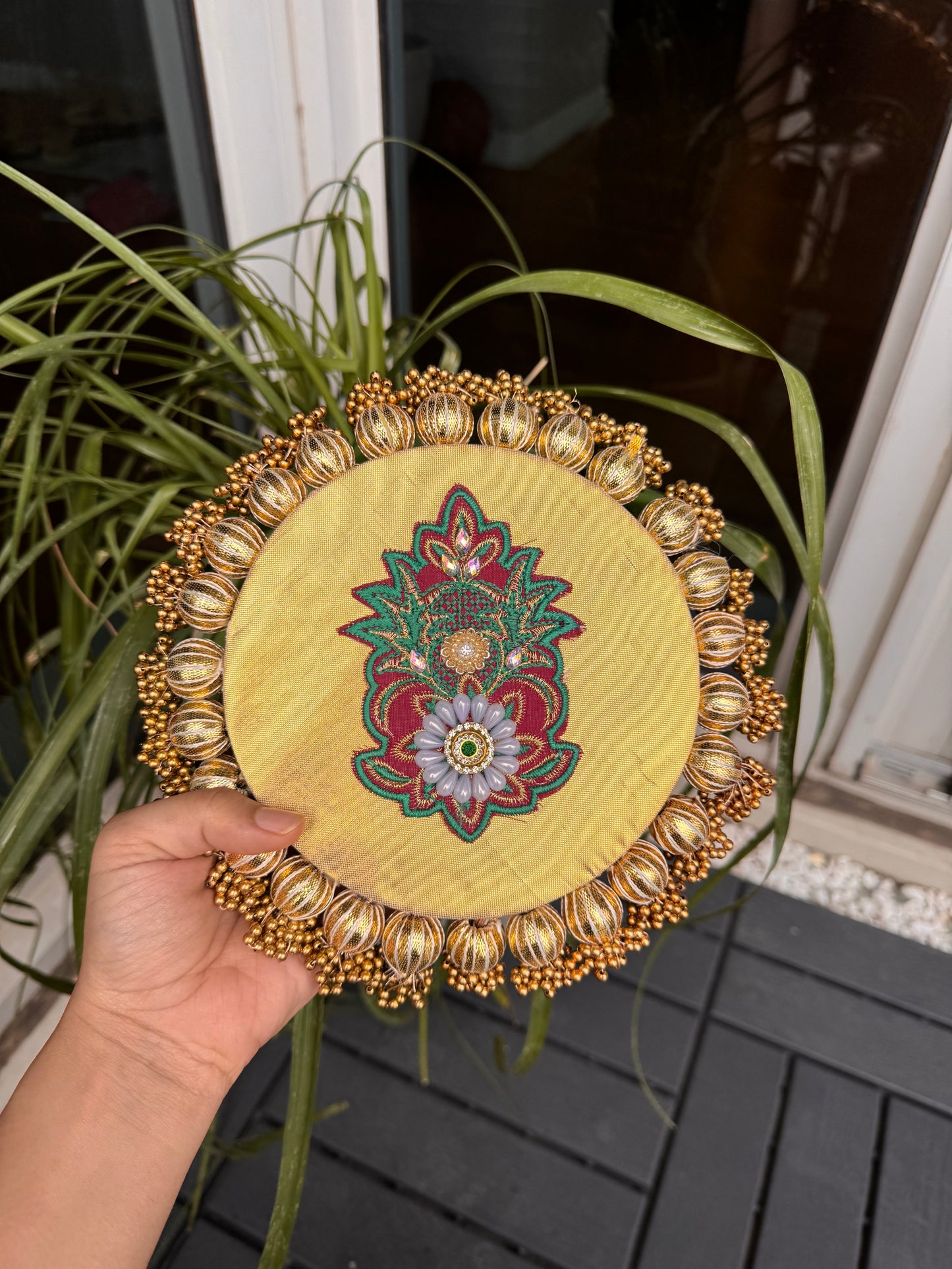 Shahi Phool Mat Green- Small