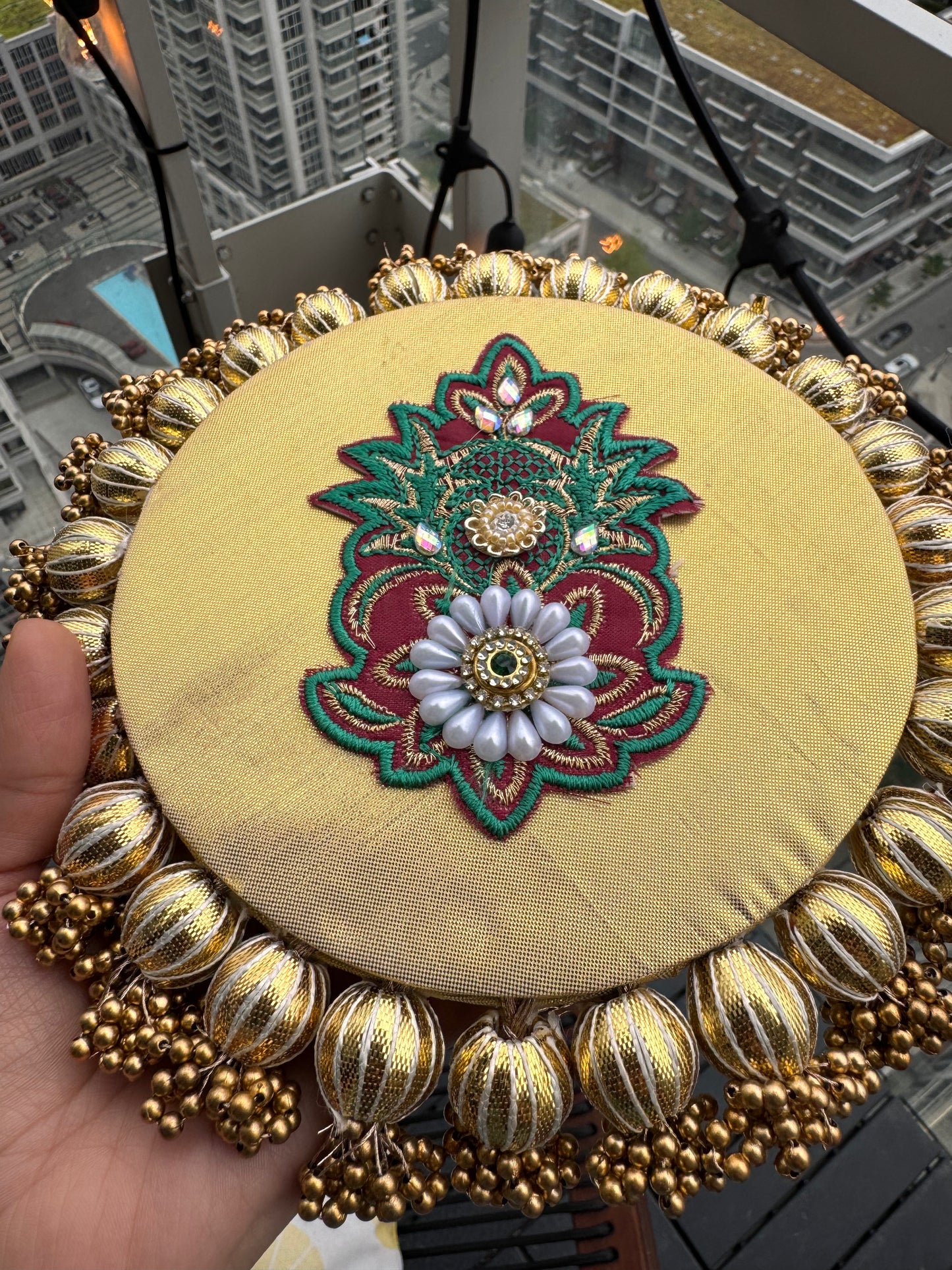 Shahi Phool Mat Green- Small