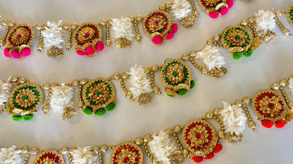 Bandhani Toran-Red