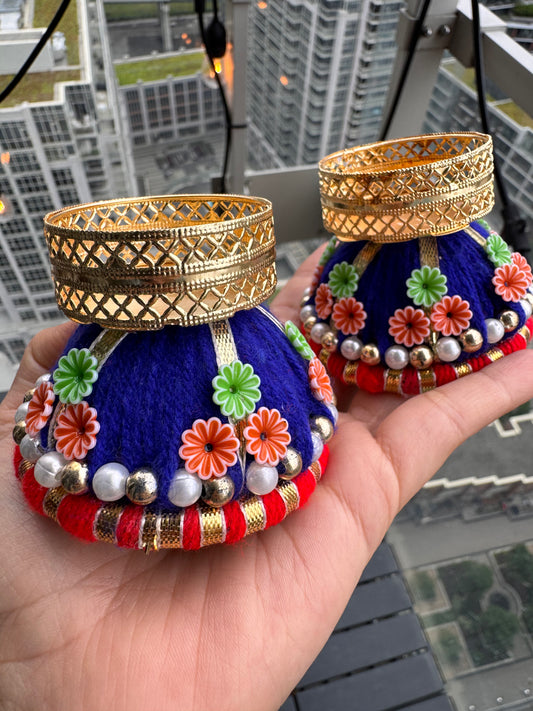 Damroo Diya Holder (Pack of 2)