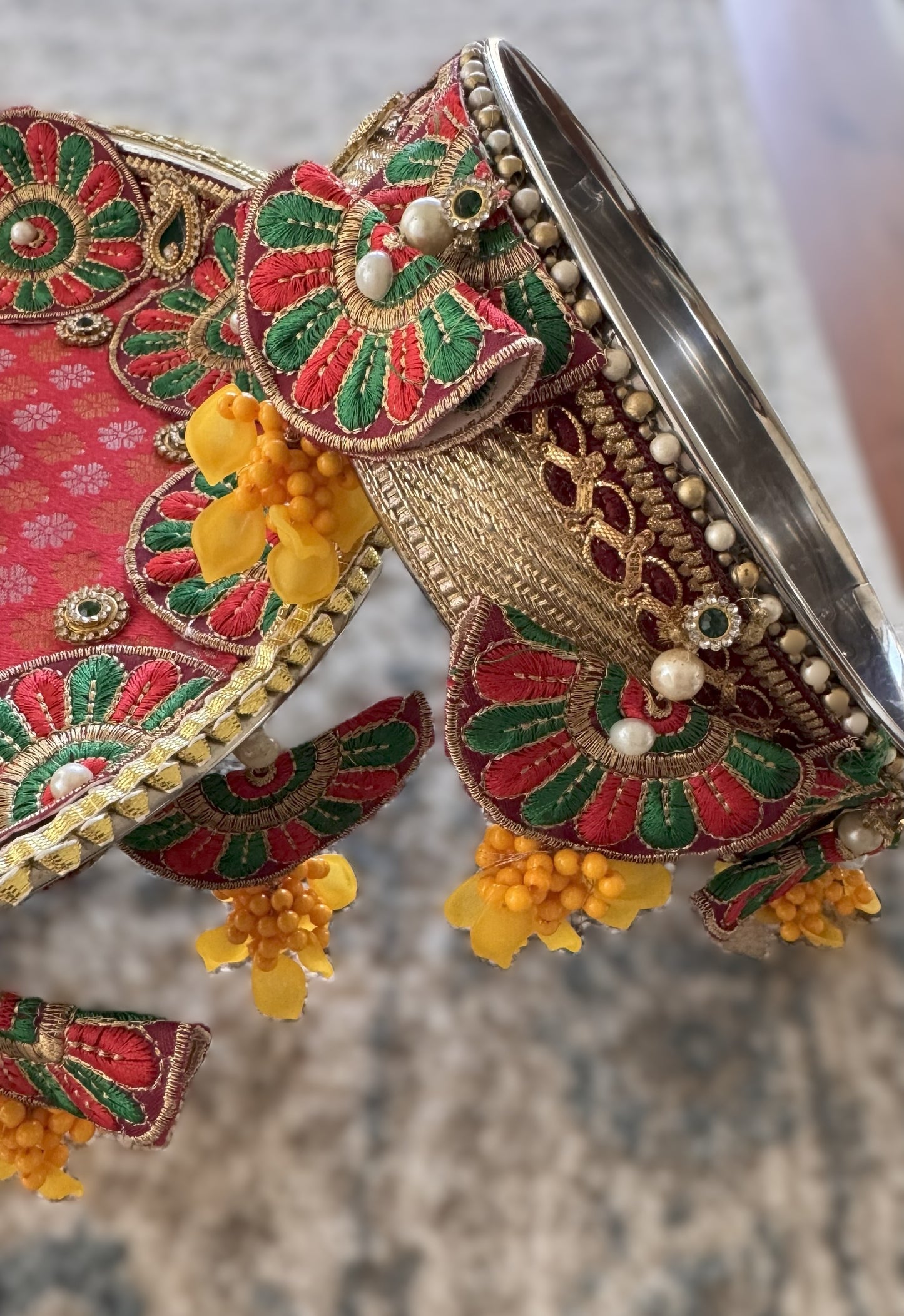 Festive Flora Karva Chauth Set