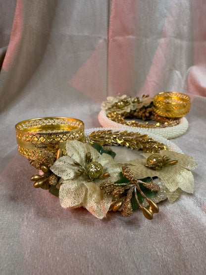 Magnolia Diya Holder (Pack of 2)