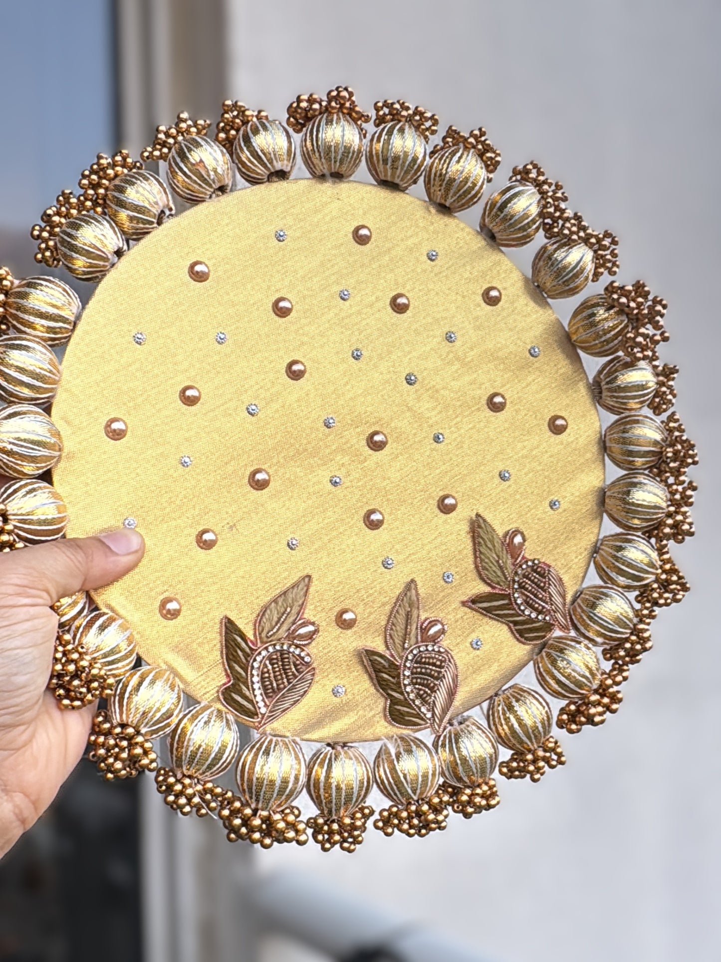 Golden Starry Night Mat-Neutral-Medium