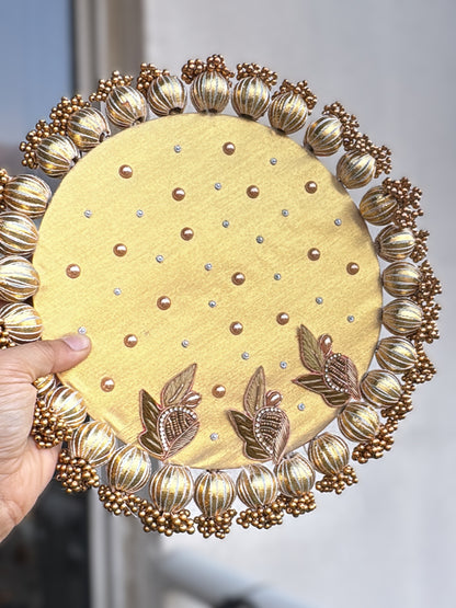 Golden Starry Night Mat-Neutral-Medium