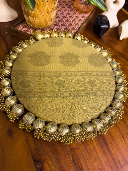 Twin Pink Peacock Mat-Large