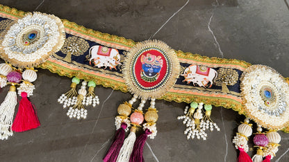 Mega Chakra Toran- ShrinathJi White