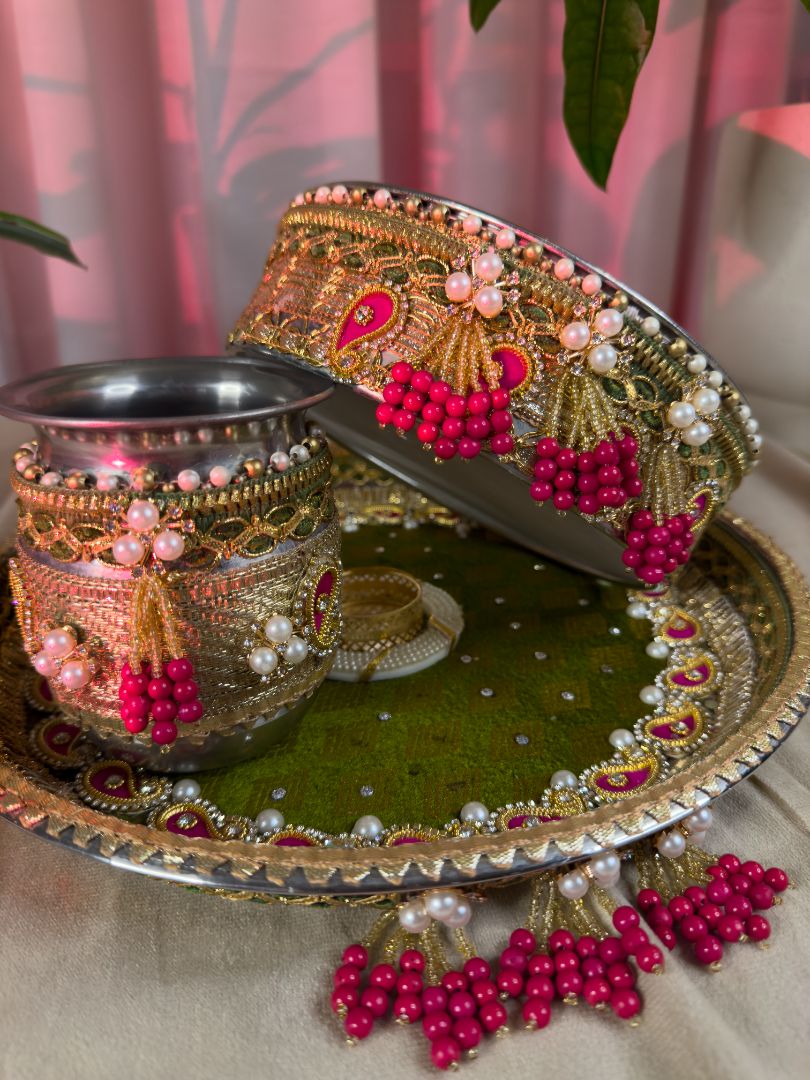 Mehendi Bloom Karva Chauth Set