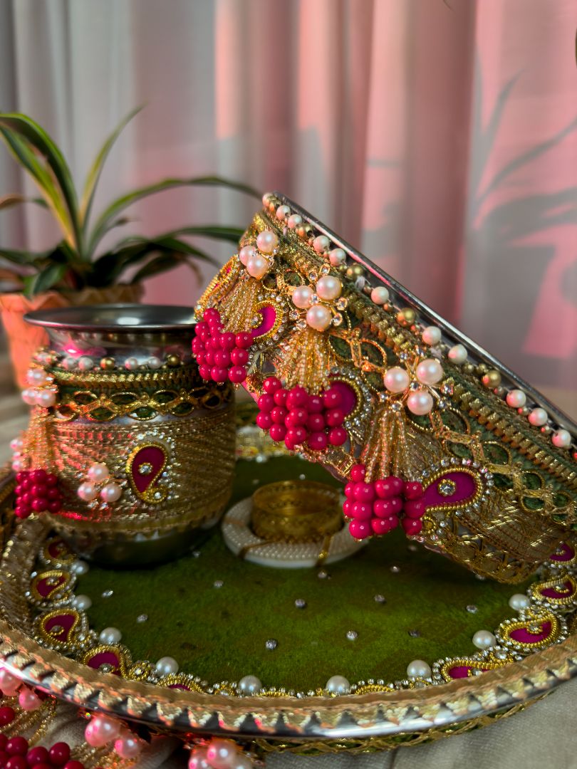 Mehendi Bloom Karva Chauth Set