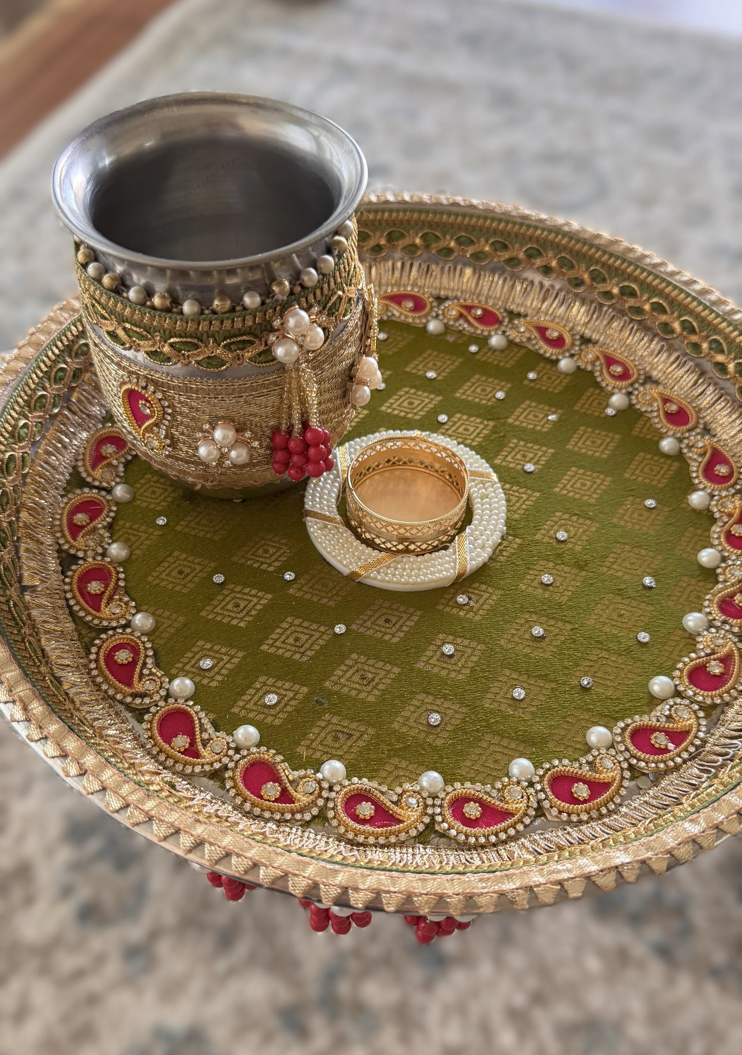 Mehendi Bloom Karva Chauth Set