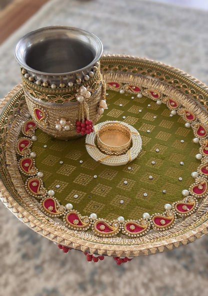 Mehendi Bloom Karva Chauth Set