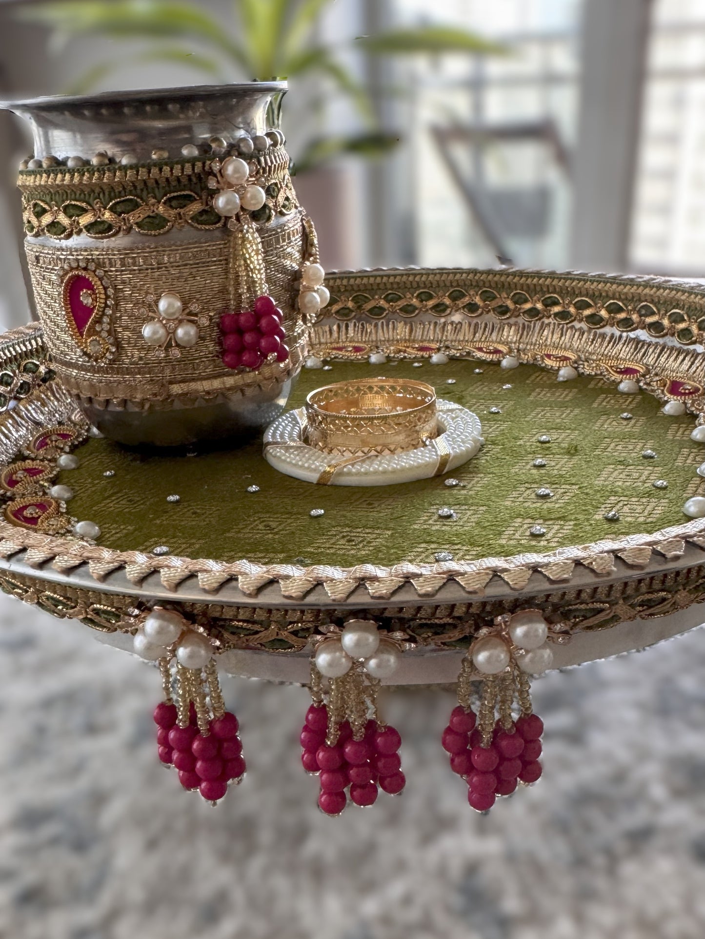 Mehendi Bloom Karva Chauth Set