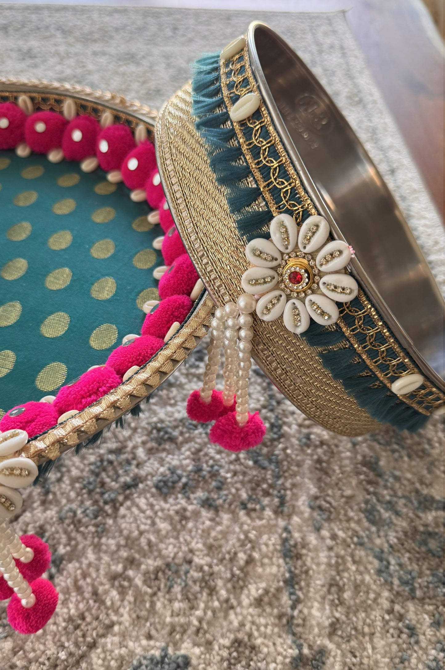 Twilight Blossom Karva Chauth Set