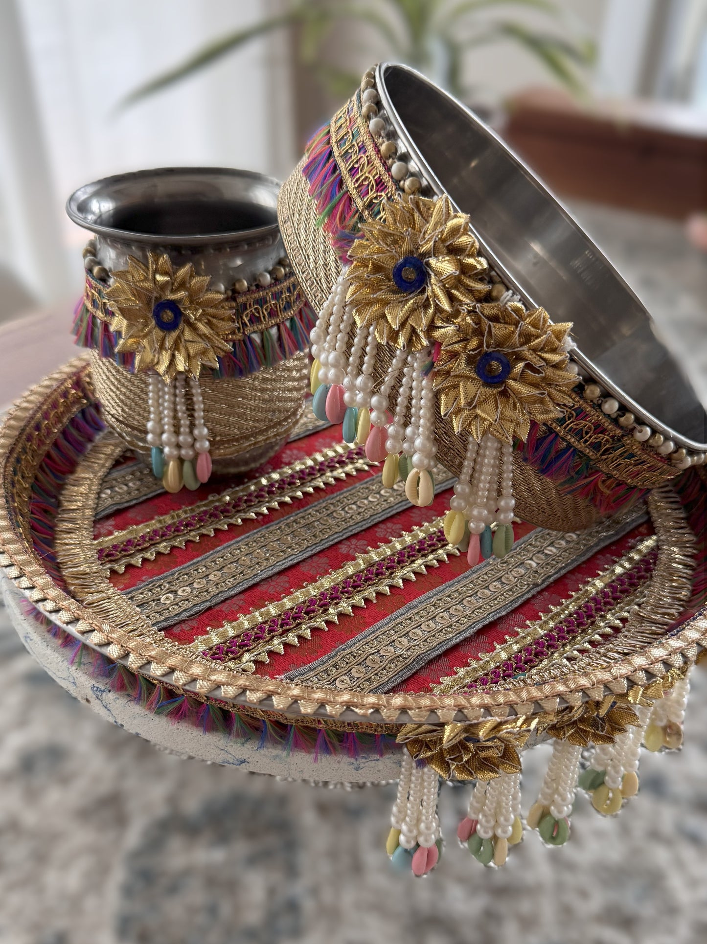 Pastel Medley Karva Chauth Set