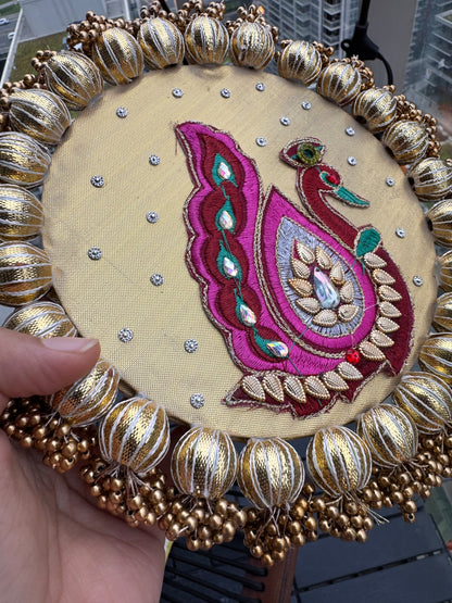 Red Peacock Mat-Small