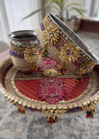 Regal Jewel Karva Chauth Set