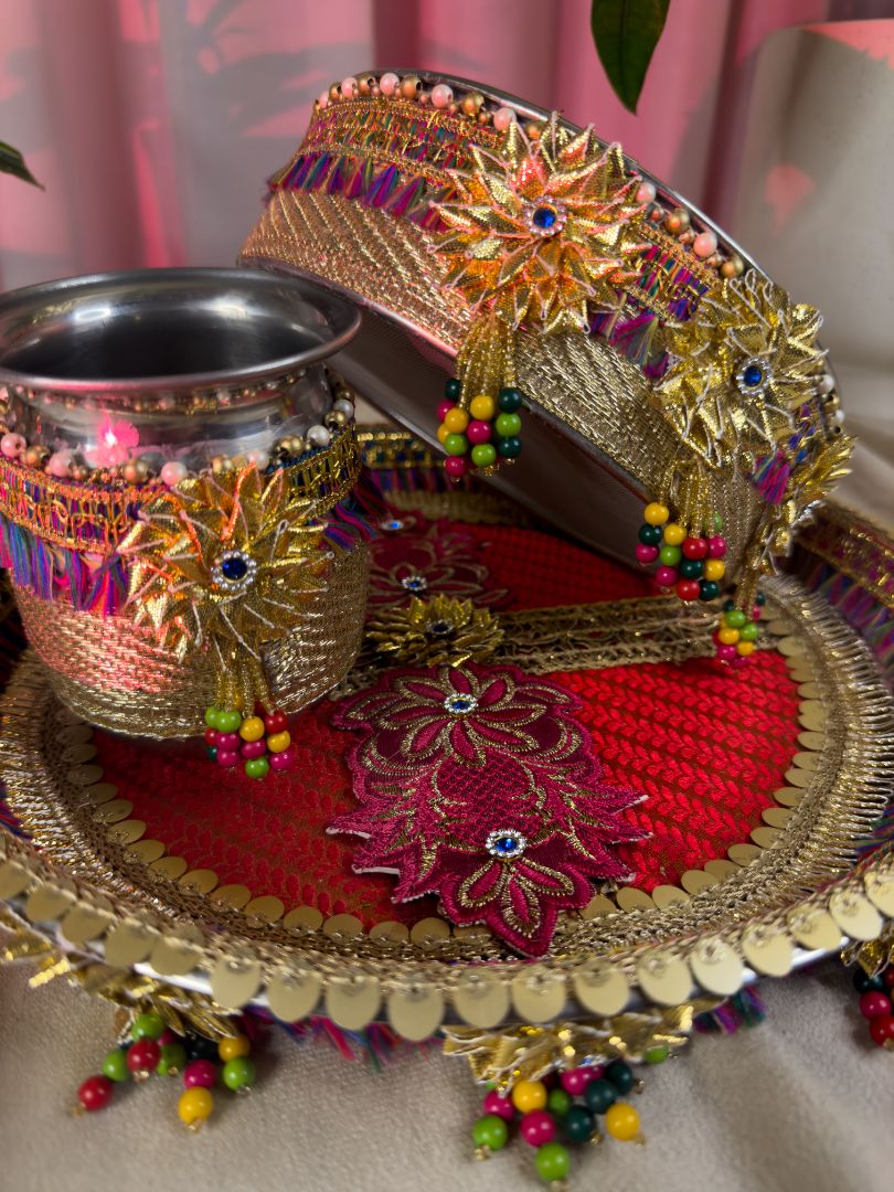 Regal Jewel Karva Chauth Set