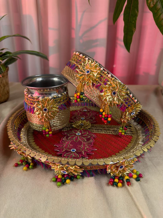 Regal Jewel Karva Chauth Set